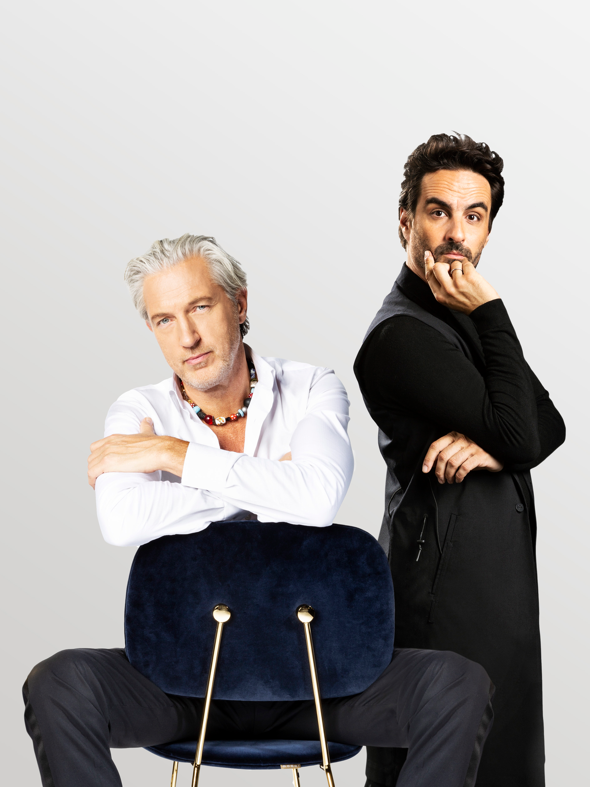 Portrait designers Marcel Wanders and Gabriele Chiave